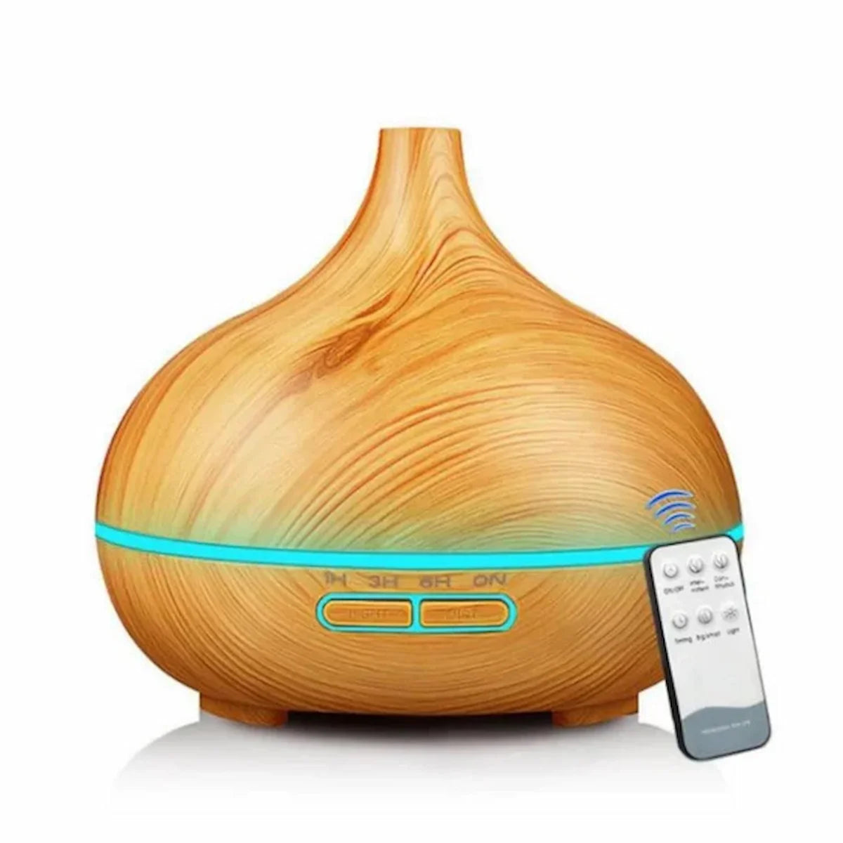 Diffuseur huiles essentielles 500 ml Led avec télécommande incluse.