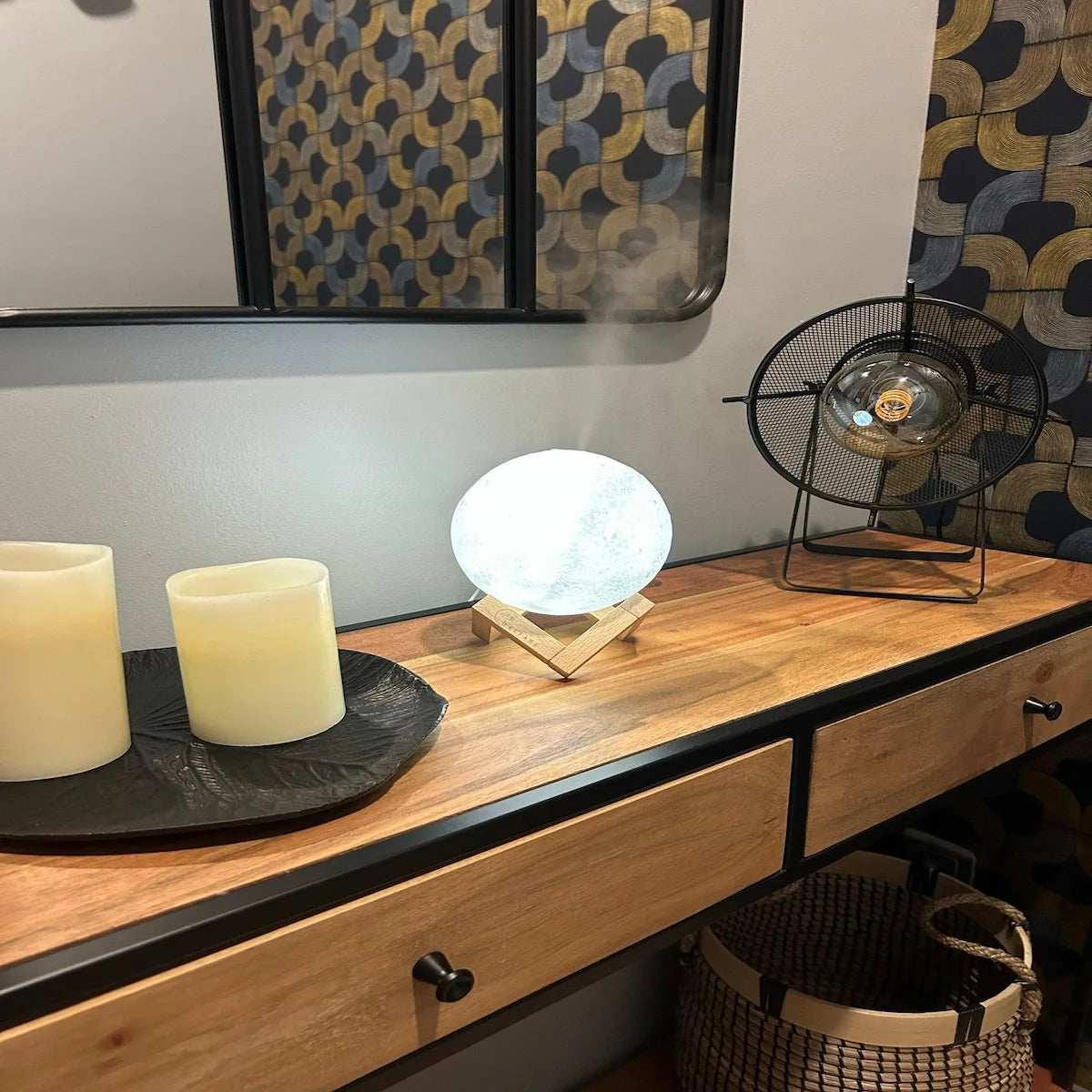 Ambiance zen et assainissez l’air de votre maison grâce au diffuseur d’huiles essentielles 880 ml