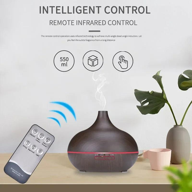 Télécommande incluse pour réglage à distance du diffuseur 500ml – LUNO Welfare