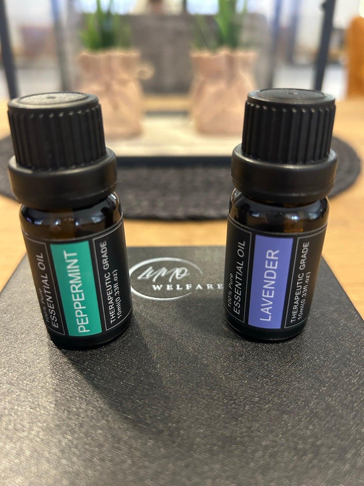 Huiles essentielles relaxation massage LUNO Welfare