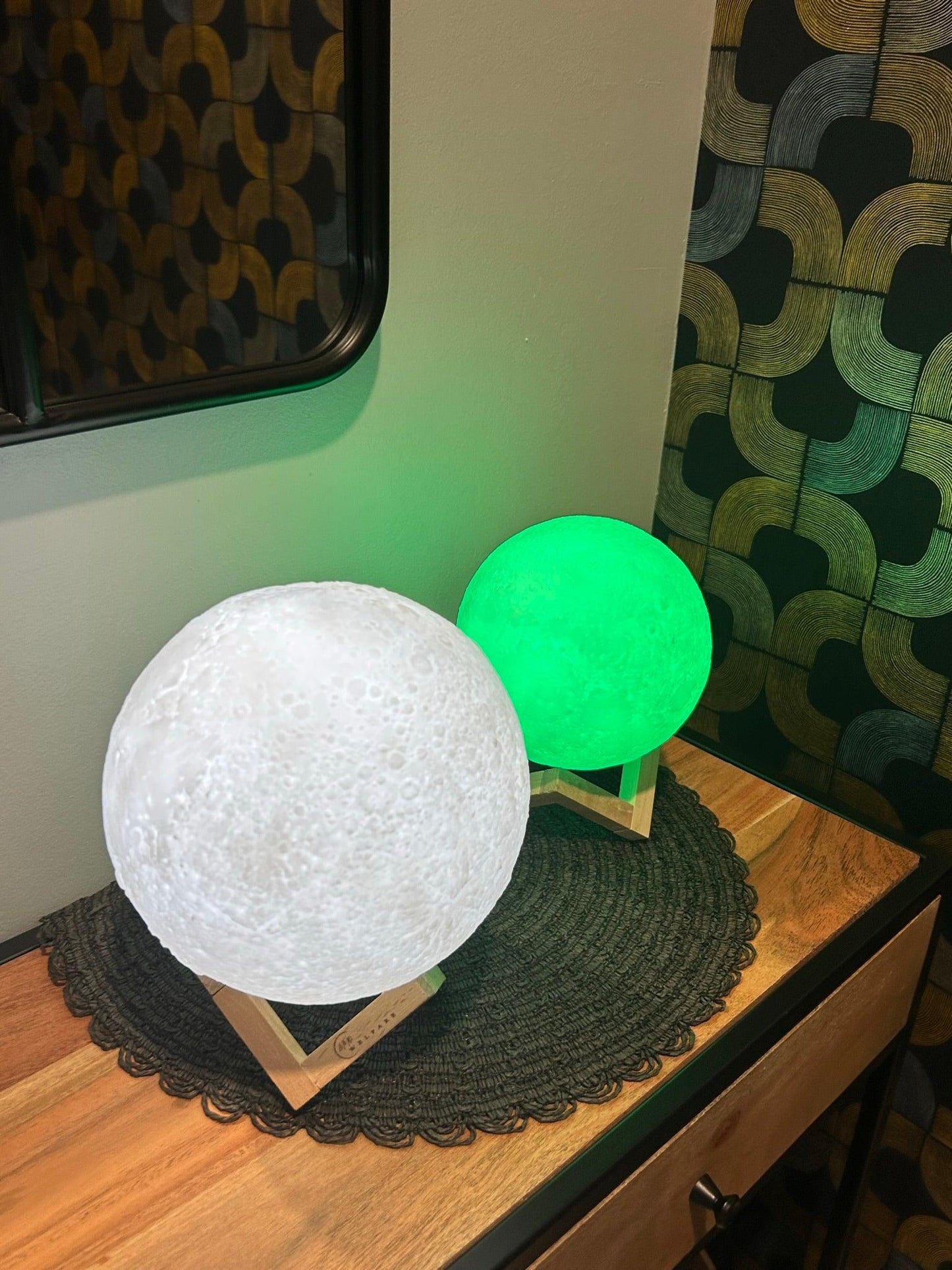 Lampe lune décoration chambre salon LUNO Welfar