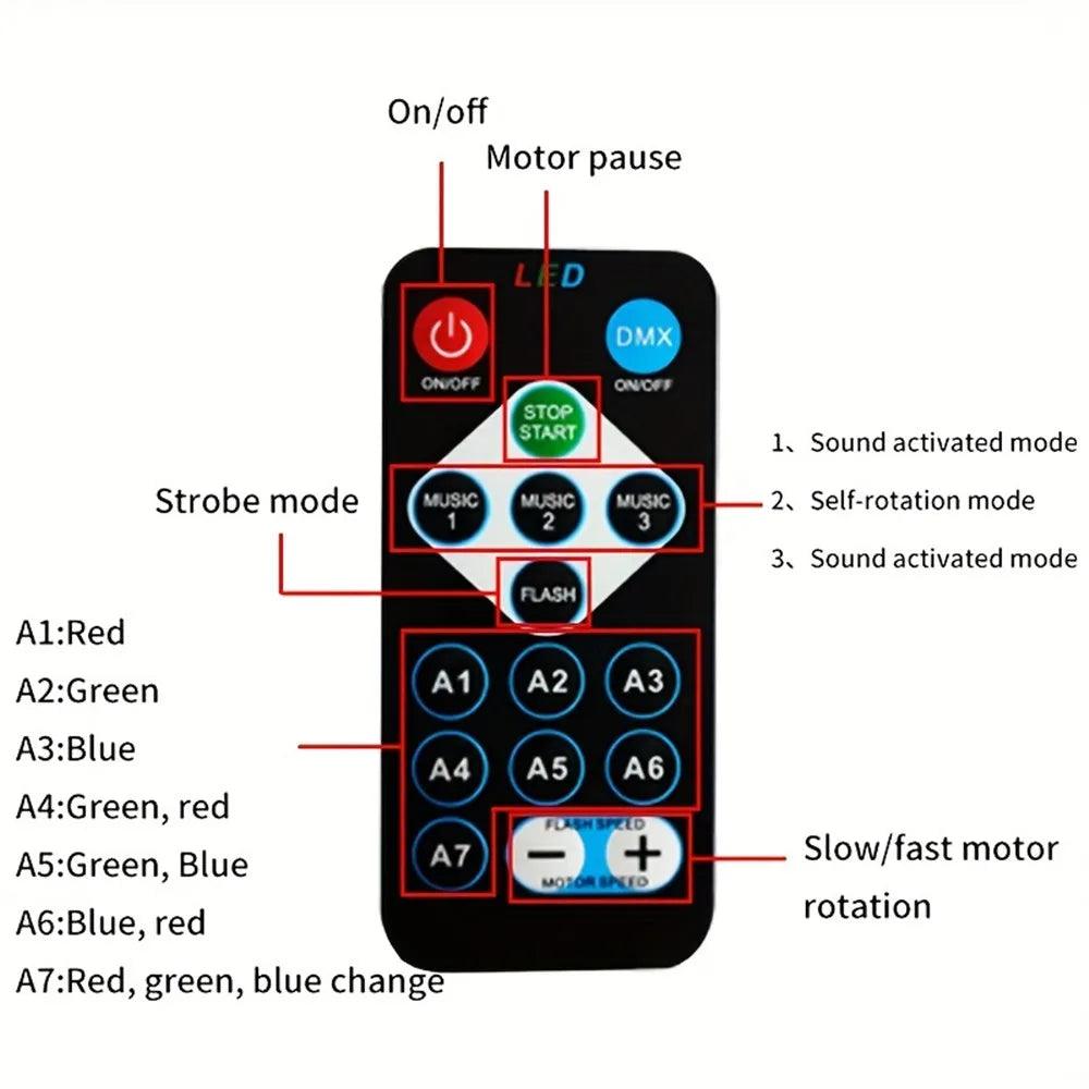 Projecteur Galaxy Aurora avec télécommande – LUNO Welfare