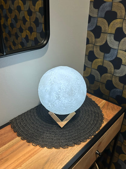 Lampe Lune 3D Rechargeable – Veilleuse LED 16 Couleurs Tactile Ø 18 cm