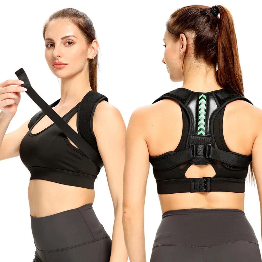 Ceinture de soutien dorsal invisible sous les vêtements