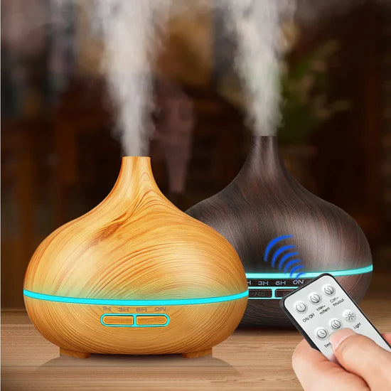 Diffuseur Huiles Essentielles 500 ml Bois
