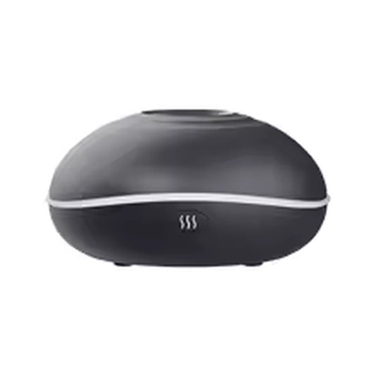 Diffuseur effet flamme noir 200 ml sur fond blanc
