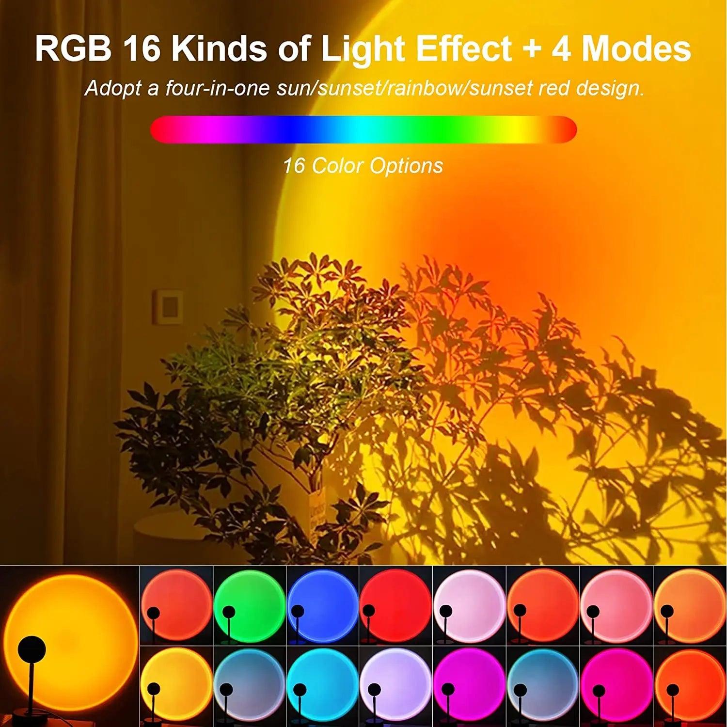 Lampe multicolore avec télécommande pour salon, bureau et chambre