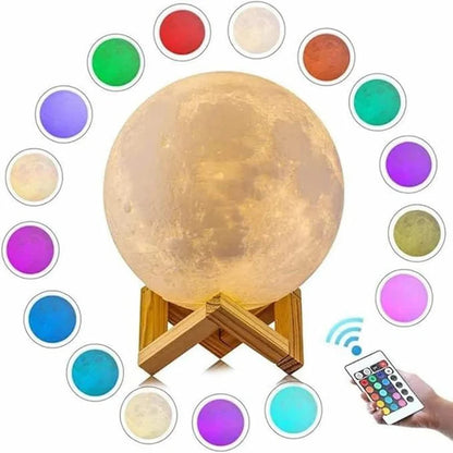 16 couleurs LED : un simple toucher ou avec télécommande.