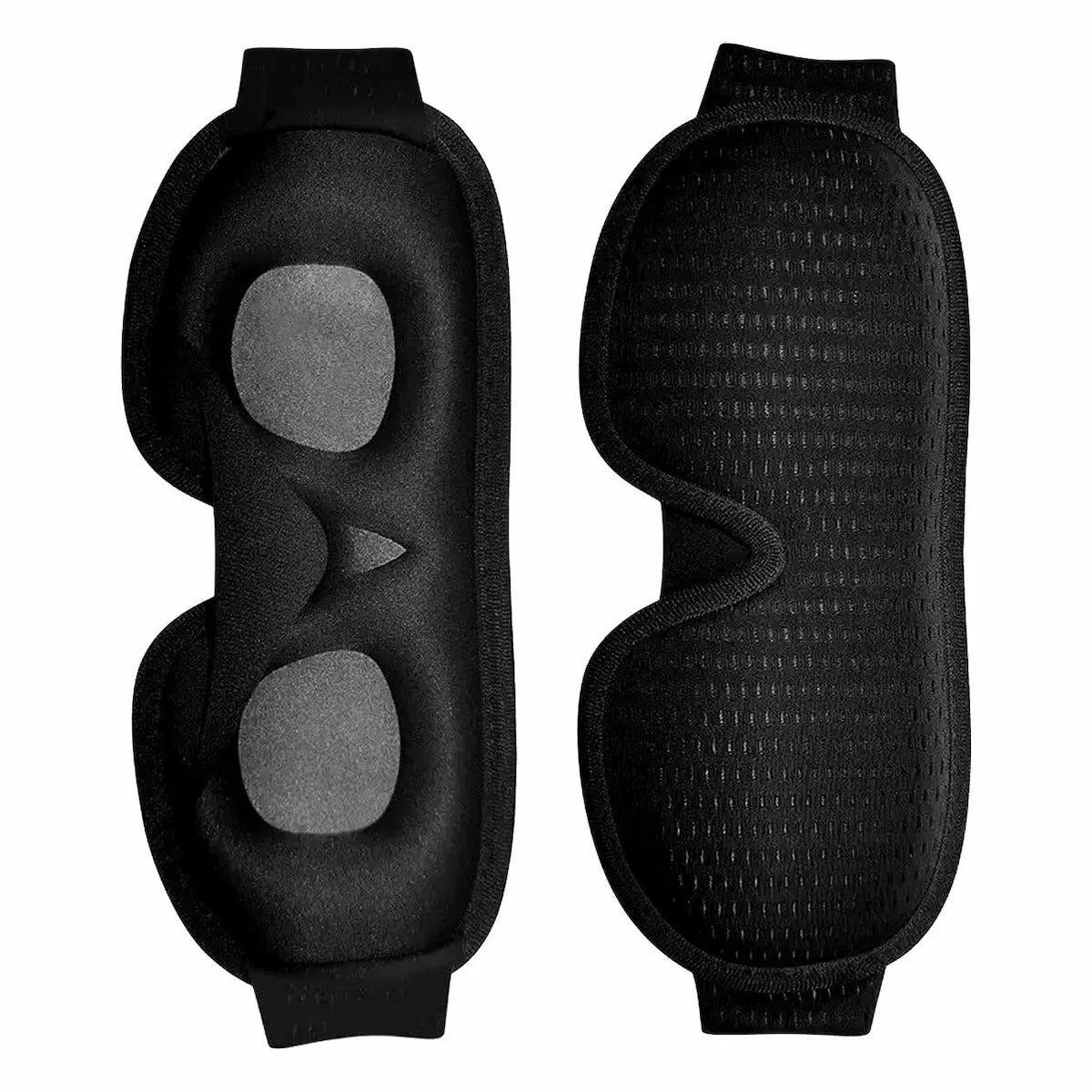 Masque de sommeil 3D sans pression avec cavités oculaires et bande réglable