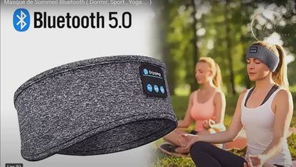 Masque de sommeil Bluetooth – Bandeau audio 3D sans pression