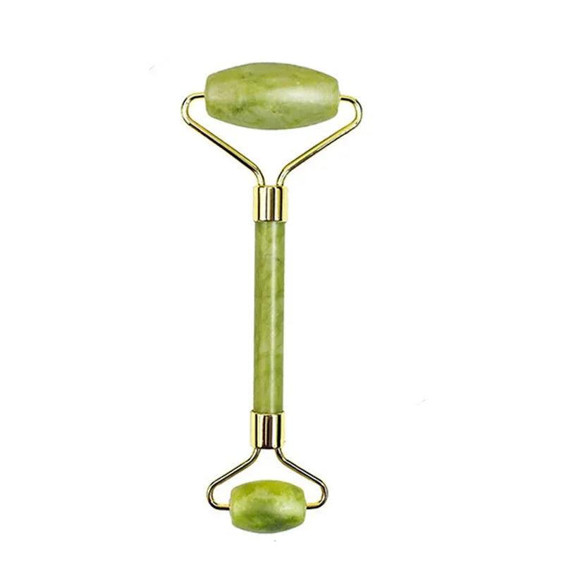 Rouleau de Jade Naturel pour massage visage – LUNO Welfare