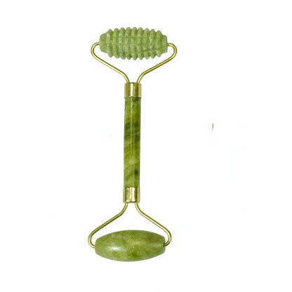 Rouleau Jade complet deux surfaces pour soin du corps.
